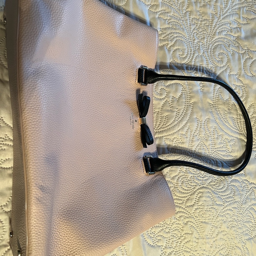 Kate Spade Pink and Black Tote Bag
